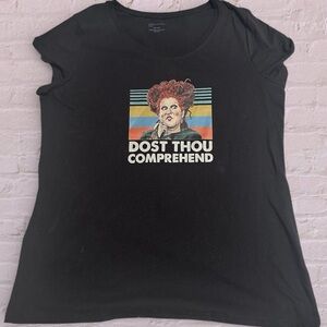 No Boundaries Black Tee with Graphic